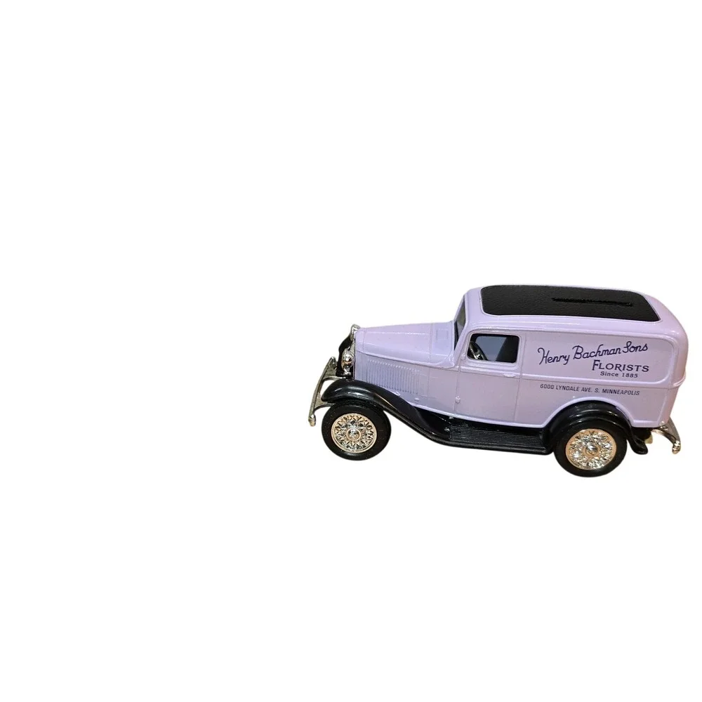 1932 Ford Panel Truck DieCast Henry Bachman Florists Minneapolis MN Florist Bank